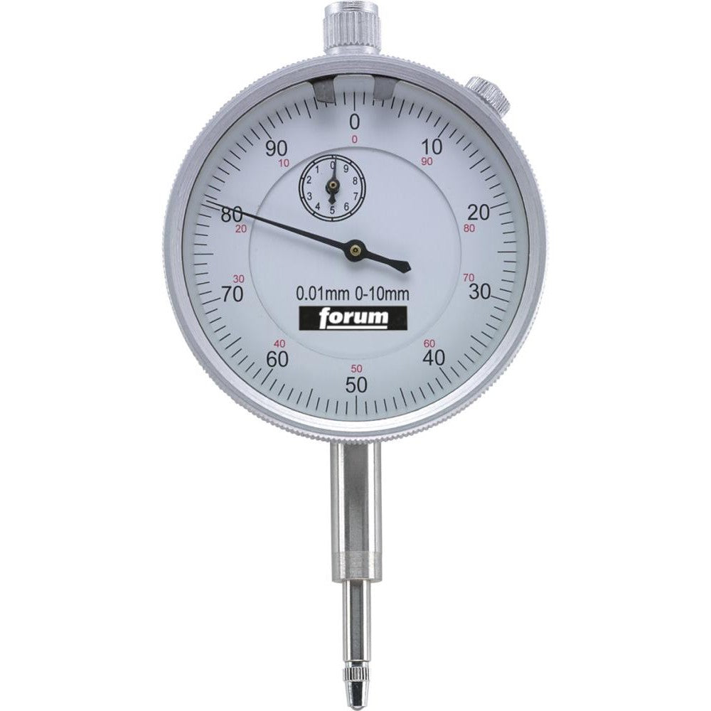 Ceas comparator de precizie, citire 0.01mm, 0-10mm, DIN878, FORUM - sefira.ro