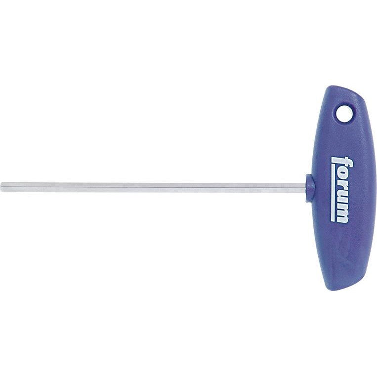 Cheie hexagonala, cu maner T, 2 x 100 mm, FORUM - sefira.ro