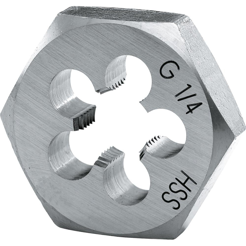 Filiera DIN382 HSS G 1/8"x28", 6 canturi, FORUM - sefira.ro