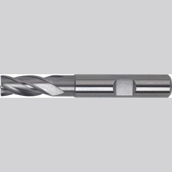 Freza cilindro-frontala, lunga, carbura monobloc, 3.00mm, DIN 6527L, FORUM - sefira.ro