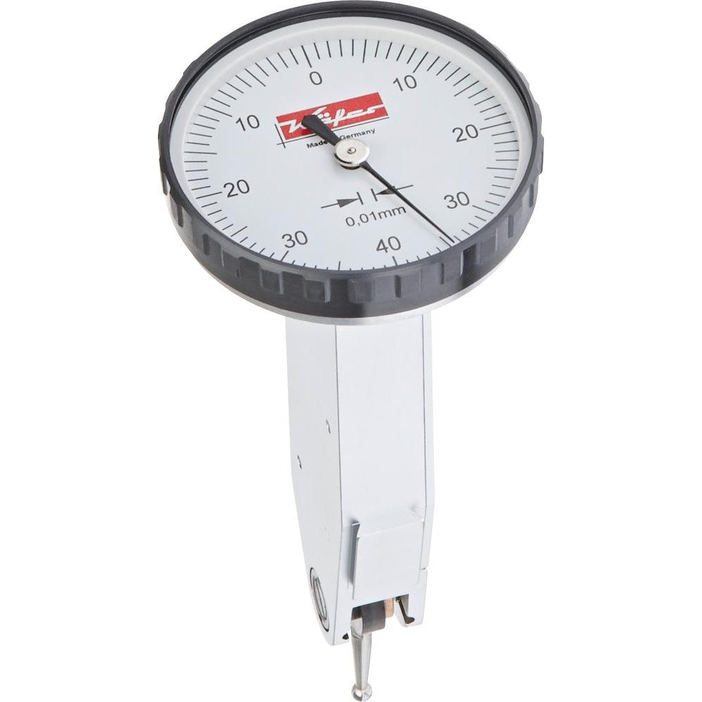 Ceas comparator cu levier, forma C, 0-0.8mm, citire 0.01, K32, KAFER - sefira.ro