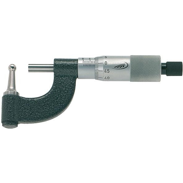 Micrometru pentru peretii conductelor, 0-25mm, DIN 863-3, HELIOS PREISSER - sefira.ro