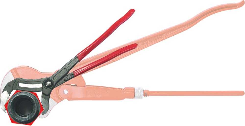 Cleste pentru instalatori Cobra® XL, 400mm, pentru tevi 3.1/2 inch, 87 01 400, KNIPEX - sefira.ro
