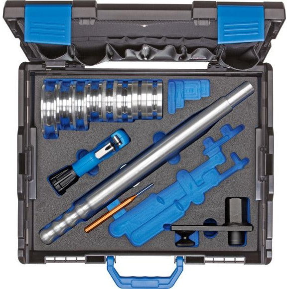 Set dispozitiv indoire teava 6 - 18 mm, 12 piese, 1100-278601, GEDORE - sefira.ro