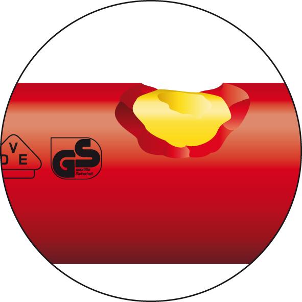 Cheie fixa simpla, VDE, 10 mm, lungime 105 mm, VDE 894 10, GEDORE - sefira.ro