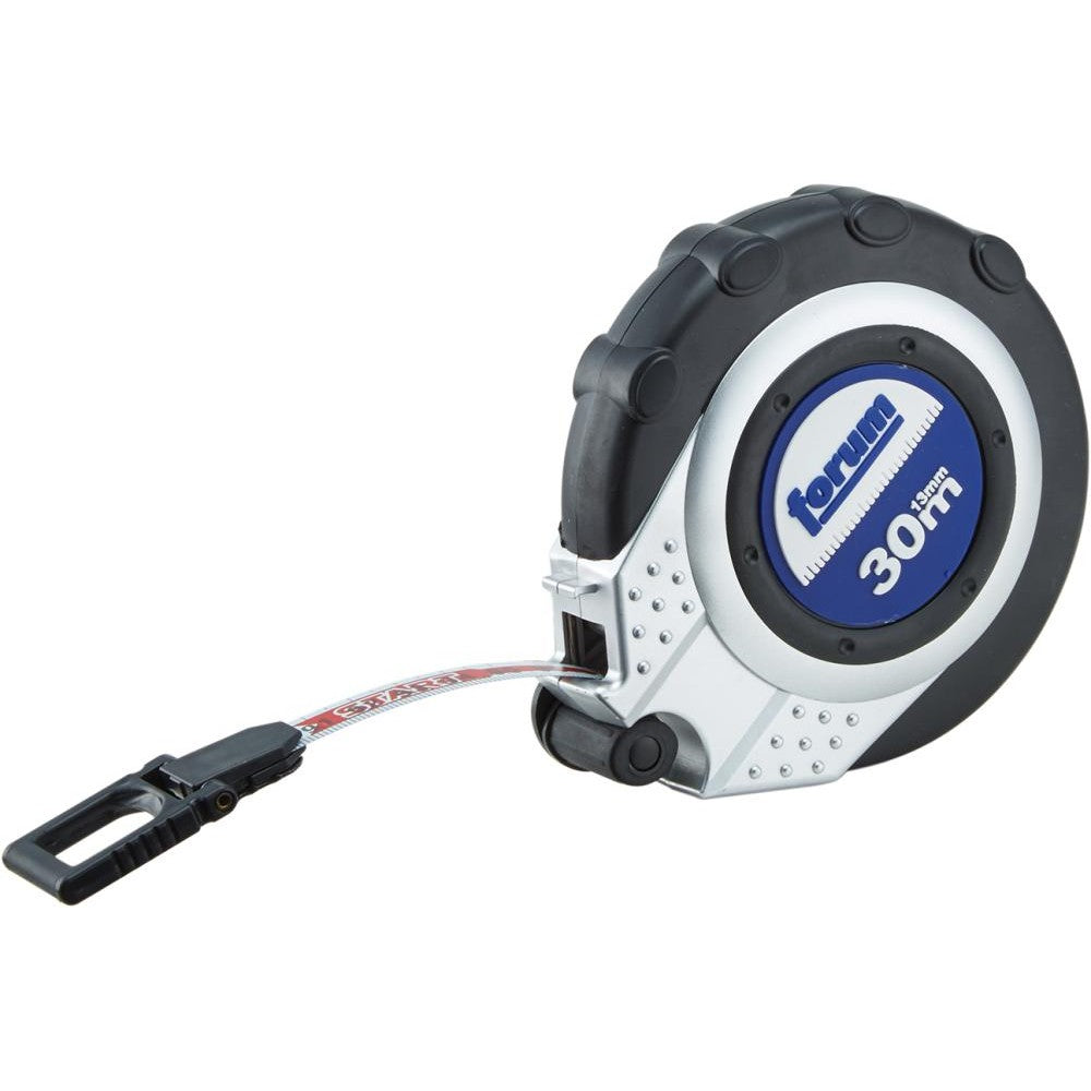 Ruleta, banda din fibra de sticla 10m x 15mm, carcasa plastic anti-soc, mm/cm, cf. EC II, FORUM - sefira.ro