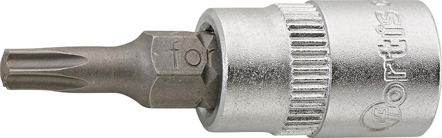 Cheie tubulara bit 1/4", pentru șuruburi TORX®, T 10x36mm, FORTIS - sefira.ro