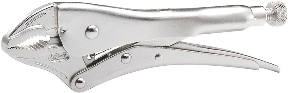 Cleste de prindere cu bacuri indoite, 180mm, deschidere 30mm, FORUM - sefira.ro