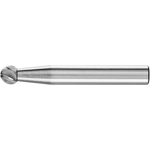 Freza carbura KUD, forma sferica, dantura INOX, 6x5.4mm, coada 6mm, PFERD - sefira.ro