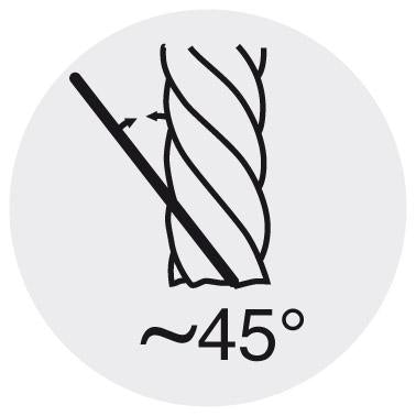 Alezor HSS-E conic de masina pentru gauri de stifturi, 2.0mm, DIN2179, FORUM - sefira.ro