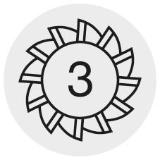 Tesitor HSS conic, 90°, lung, 6.3mm, DIN 335C, FORUM - sefira.ro