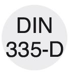 Tesitor HSS conic, coada con morse, 16.5mm, 90°, DIN335D, FORUM - sefira.ro