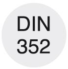 Tarod HSS de mana, final, M1.0, pas 0.25mm, DIN352, FORUM - sefira.ro