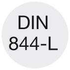 Freza cilindro-frontala HSS Co8%, lunga, 4 taisuri, 5.00mm, DIN844L, FORUM - sefira.ro