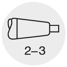 Lamator HSS pentru gaura de trecere, M10, 18mm, DIN 373 M, FORUM - sefira.ro