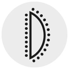 Pila ac diamantata, semirotunda, 140/70x5.5x1.6mm, coada 3mm, PFERD - sefira.ro