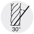 Freza cilindro-frontala HSS Co8%, scurta, 2 taisuri, 1.00mm, DIN327D, FORUM - sefira.ro