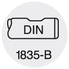 Adaptor fixare pentru disc debitare, 20x5mm, DIN1835B, TSCHORN - sefira.ro