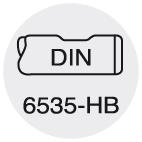 Freza degrosare din carbura monobloc, pentru inox, 4.0mm, 3 taisuri, TiAIN, FORUM - sefira.ro