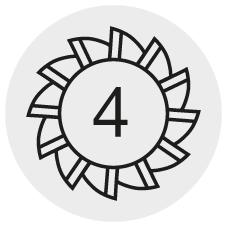 Freza cilindro-frontala, lunga, carbura monobloc, 3.00mm, DIN 6527L, FORUM - sefira.ro