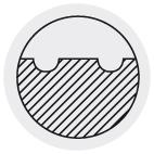 Freza cilindro-frontala HSS Co5%, 40x32mm, 7 dinti, DIN1880NF, FORUM - sefira.ro