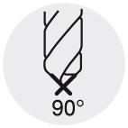 Burghiu pregaurire, carbura monobloc, 2.00mm, parte activa 8mm, NC, TiAlN, FORUM - sefira.ro