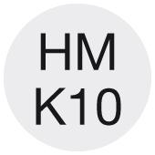 Burghiu din carbura, 2.00mm, parte activa 18mm, DIN8037N, FORUM - sefira.ro