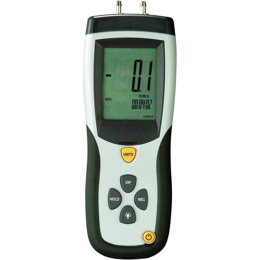 Manometru digital DM-100, de la -200 pana la +200mbar, JUMTEC - sefira.ro