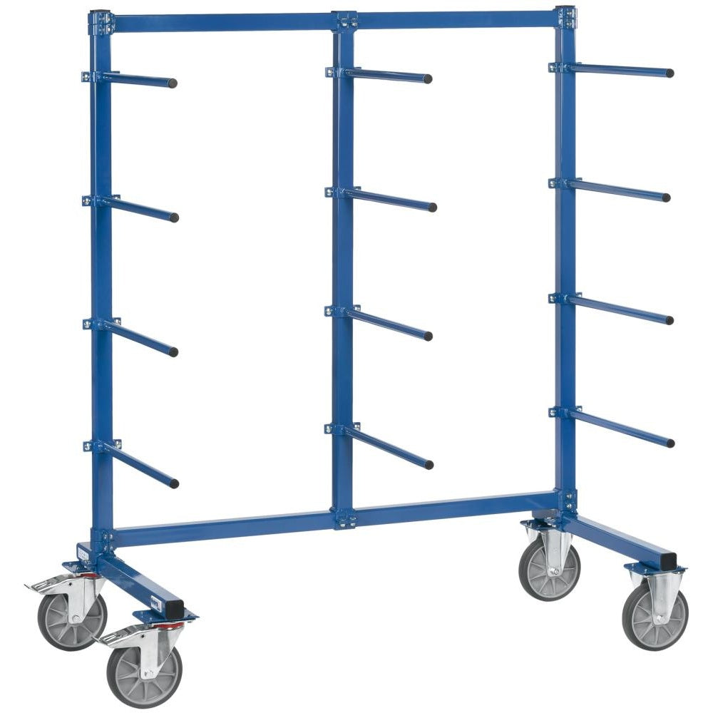 Carucior cu brate de sprijin, 1200x800mm, pe o perte, 1doua lanturi, FETRA - sefira.ro