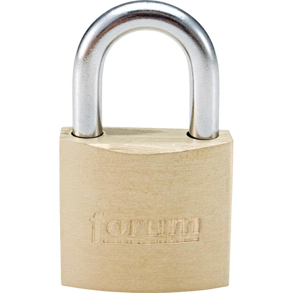 Lacat din alama, 2 chei, 30x16mm, FORUM - sefira.ro