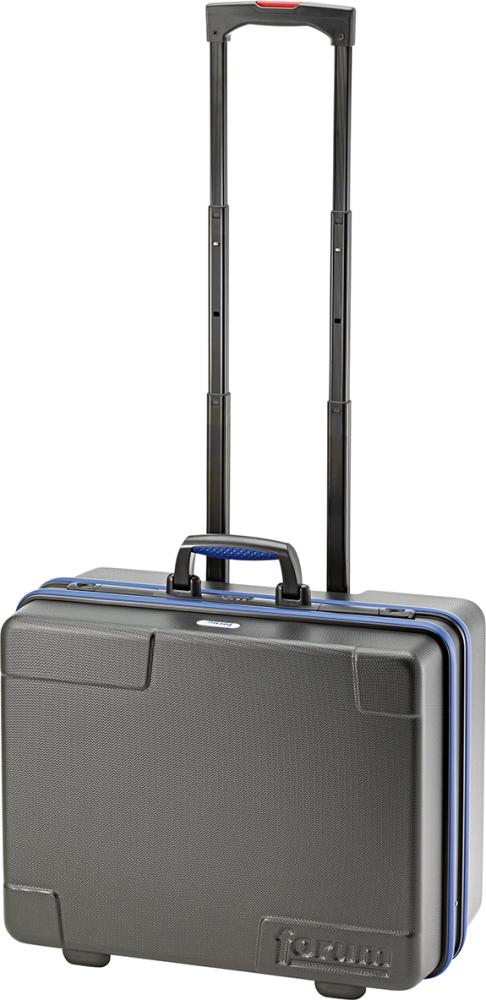 Geamantan pentru scule din plastic ABS, cu role, 485x375x225mm, FORUM - sefira.ro