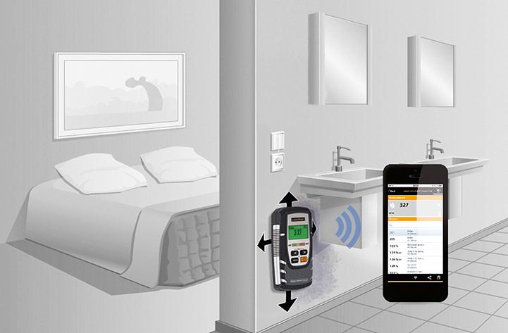 Contor de umiditate MoistureMaster Compact Plus, 0-40 °C, LASERLINER - sefira.ro