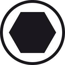 Cheie hexagonala, 2 mm, forma L, pentru suruburi interior 6 canturi, executie lunga, DIN911L, FORUM - sefira.ro