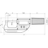 Micrometru digital IP67 ALPA MEGAWHIZ BA010 - sefira.ro