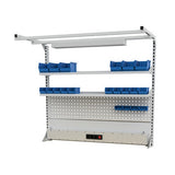 Perete Multi 1500x1250mm, cu lampa de lucru 28.9W si suport superior, BEDRUNKA - sefira.ro