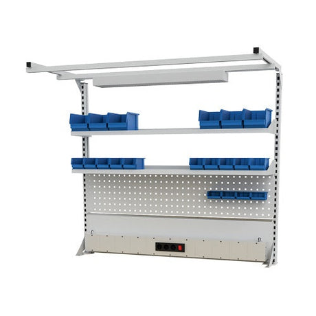 Perete Multi 1500x1250mm, cu lampa de lucru 28.9W si suport superior, BEDRUNKA - sefira.ro