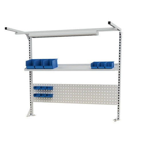 Perete Multi 1500x1250mm, cu lampa de lucru 28.9W si suport superior, BEDRUNKA - sefira.ro