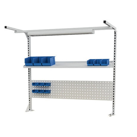 Perete Multi 1500x1250mm, cu lampa de lucru 28.9W si suport superior, BEDRUNKA - sefira.ro