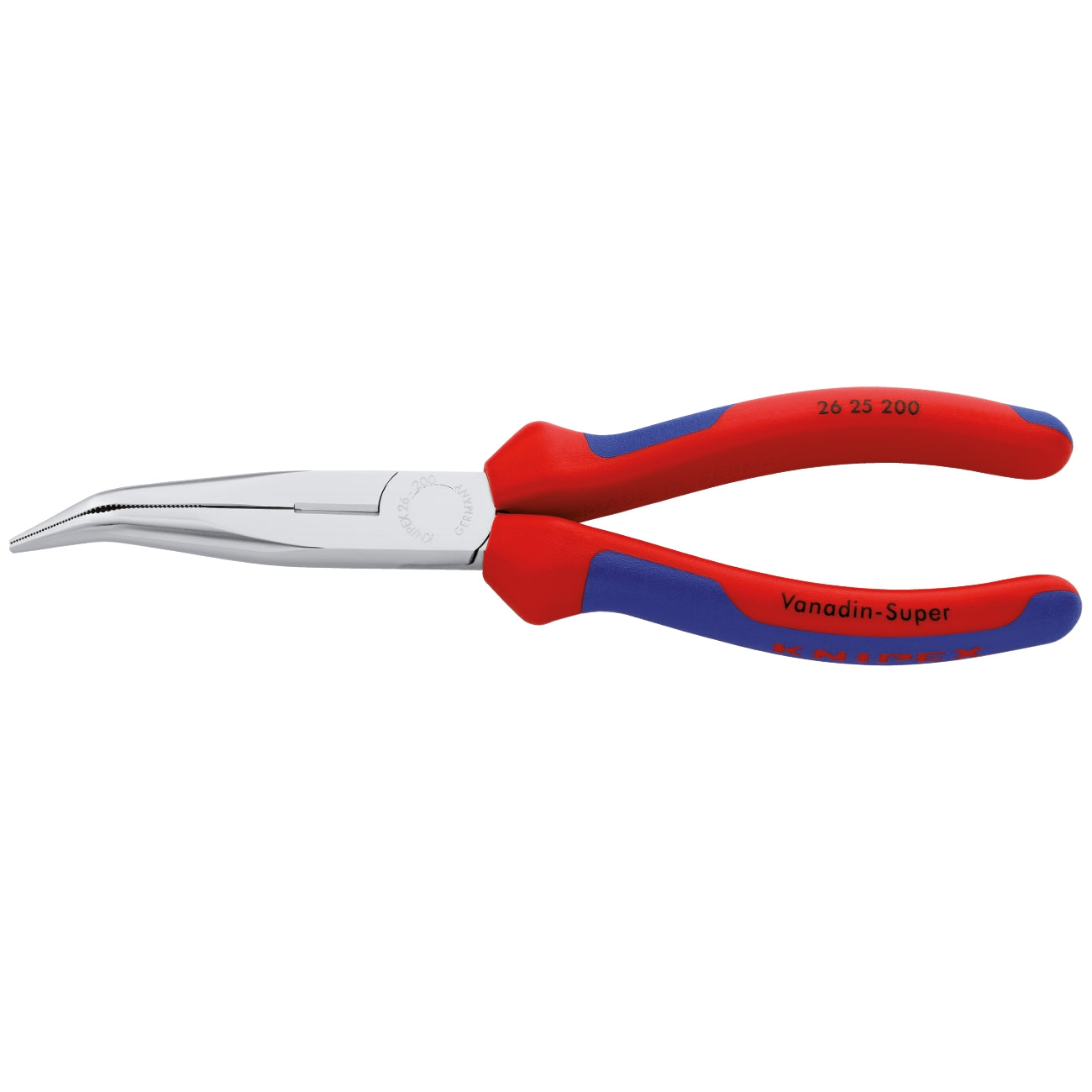 Cleste cu nasul curbat, pulmonar, semirotund 40° KNIPEX 25 25 200