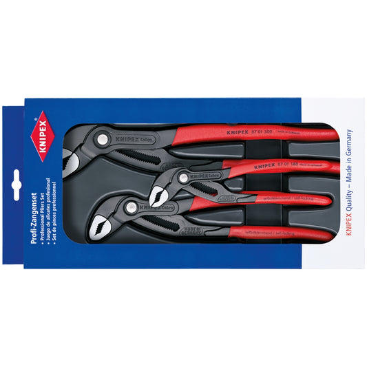 Cleste reglabil pentru tevi si piulite KNIPEX COBRA 00 20 09 V02