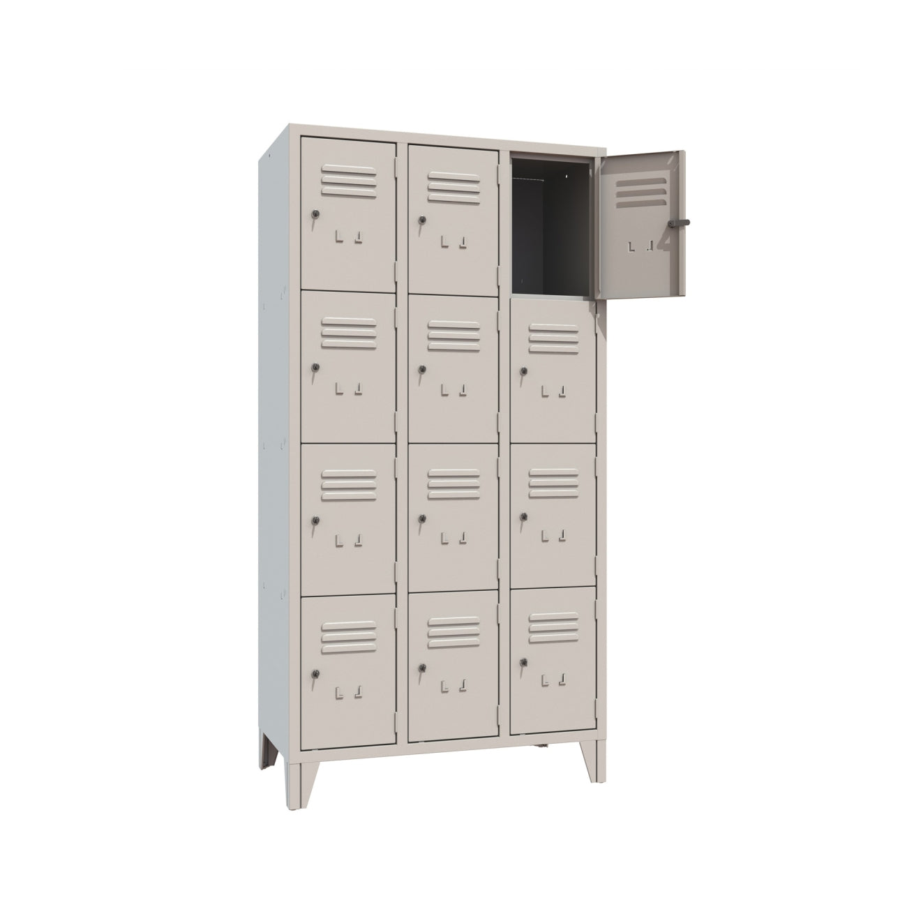 One-piece filing cabinet P3317