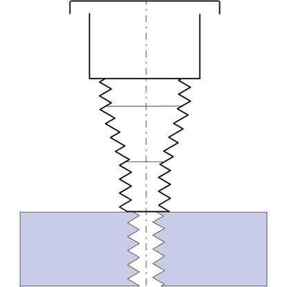 Go/No Go 2 in 1 thread gauge