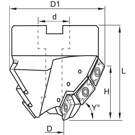 Freze elicoidale pentru lucrari grele de sanfrenare KERFOLG HELIX - sefira.ro
