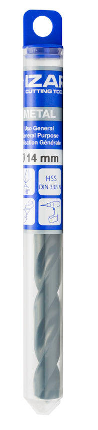 Burghiu HSS DIN338N redus - 1007 - 19.50 mm IZAR