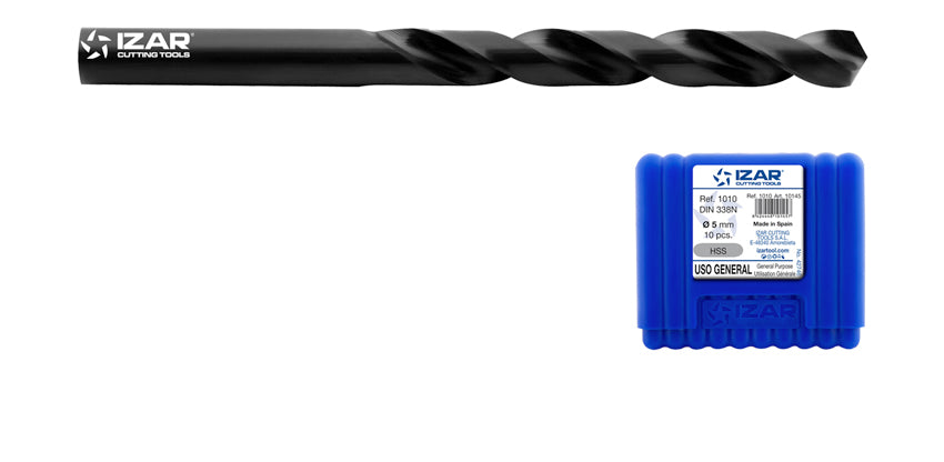 Burghiu HSS DIN338N Clasic - 1010 - 2.40 mm IZAR