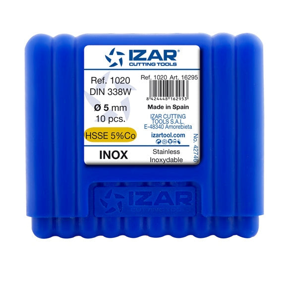 Burghiu HSS Co DIN338W Inox - 1020 - 1.50 mm IZAR