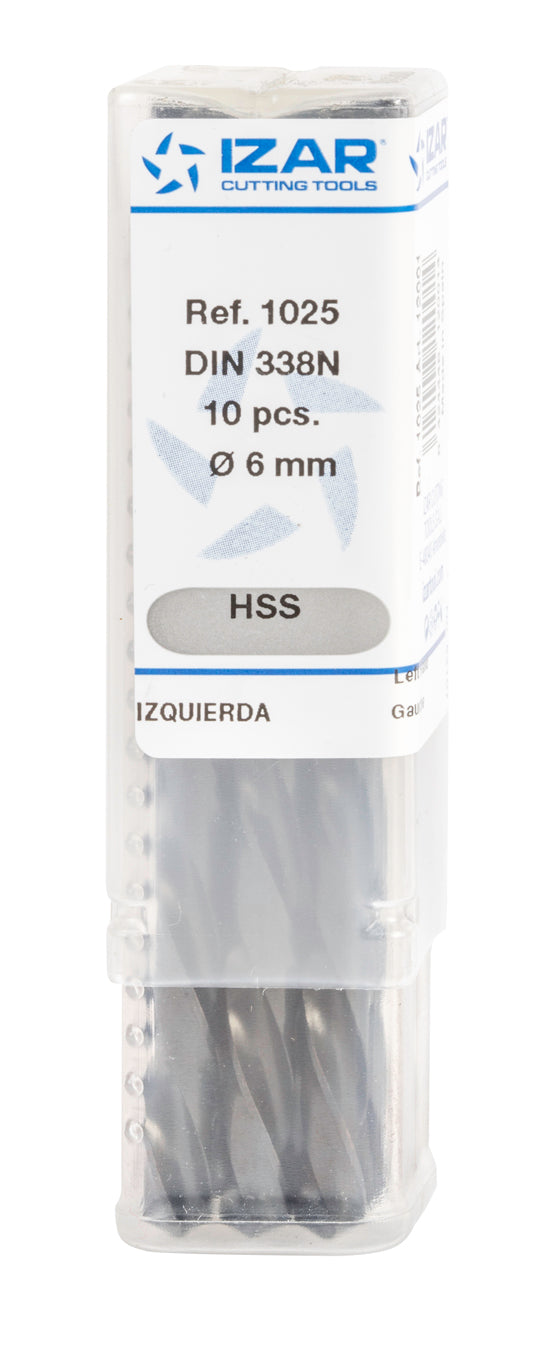 Burghiu HSS DIN338N pe stanga - 1025 - 11.00 mm IZAR