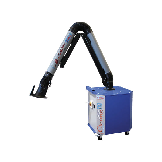 CORAL CLEANGO welding fume vacuum cleaners on wheels