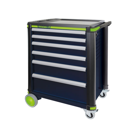 Tool trolley cabinets with ABS top and edge protection profile WODEX WX9431/B6 - WX9431/B8