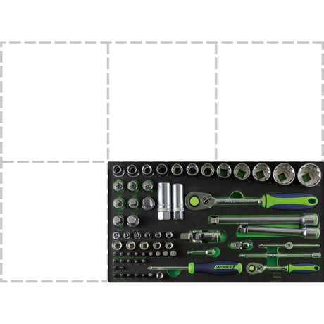 Chei tubulare 1/4" si 1/2" WODEX WX2090/SE66 - sefira.ro